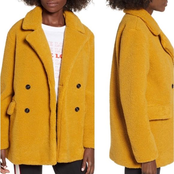 bp Jackets & Blazers - BP Yellow Coat